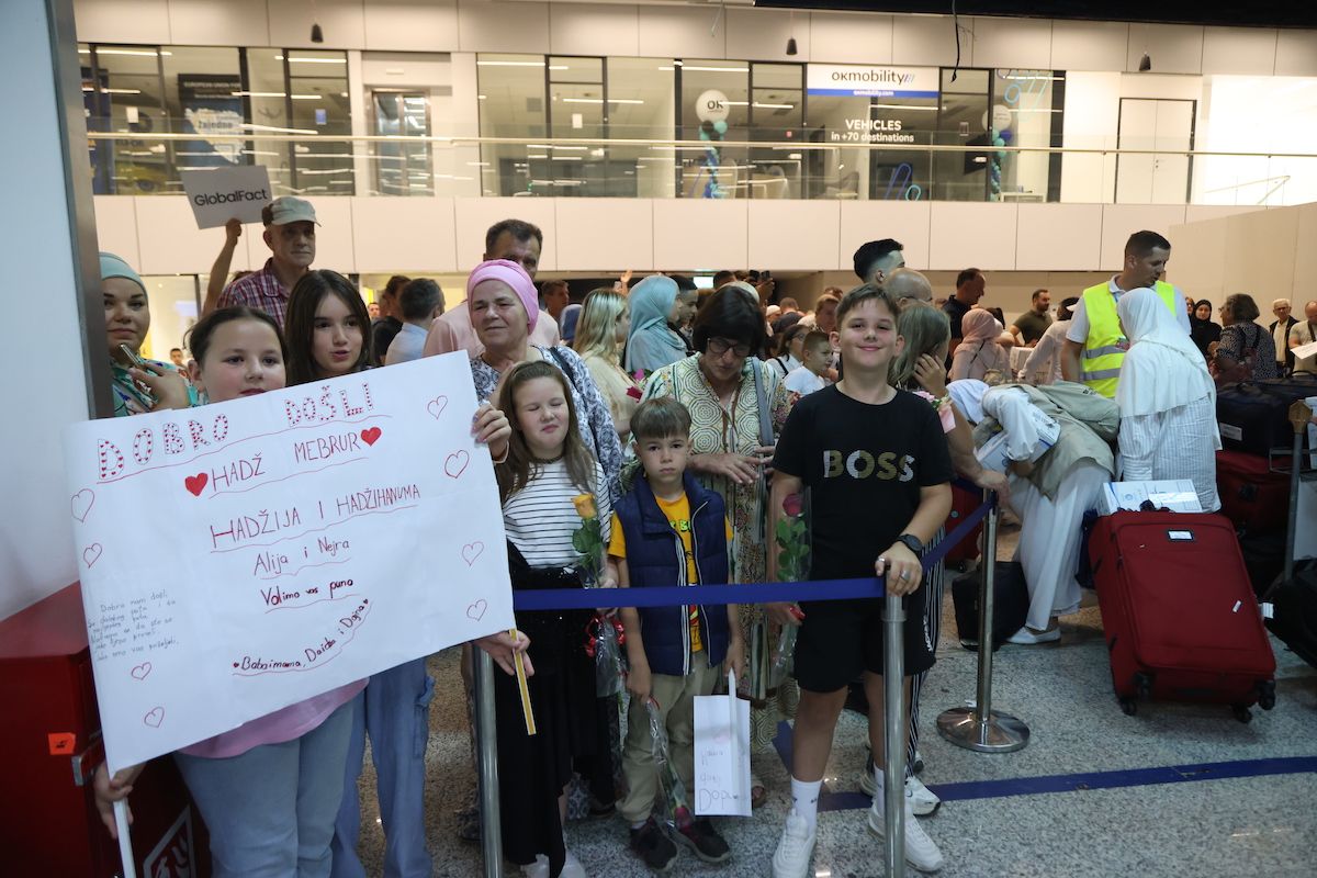 Planirano je da hadžije u Sarajevo dolaze sa po dva aviona dnevno                                    