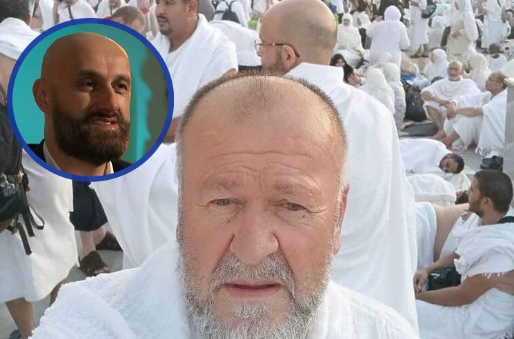 -	Hadžija Rifet Karić iz Busovače, koji je pješice krenuo na hadž ove godine, hvala Allahu, evo ga na Arefatu, napisao je ef. Velić