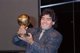 Zlatnu loptu je zaslužio kao najbolji igrač Svjetskog prvenstva 1986. godine u Meksiku gdje je svoju Argentinu vodio do naslova svjetskog prvaka