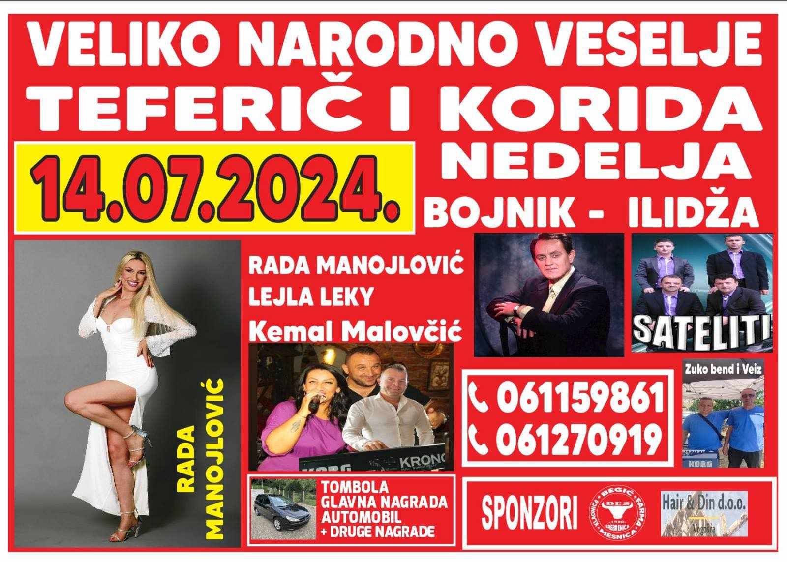 Gosti će imati priliku okušati sreću i na nagradnoj tomboli