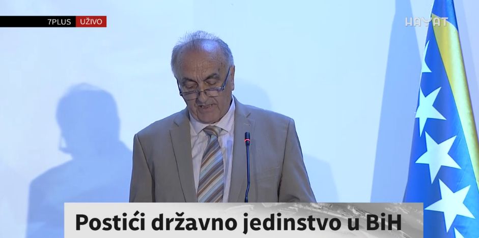 O aktualnom odnosu Srbije i Hrvatske prema BiH govorio je emer. Enver Halilović