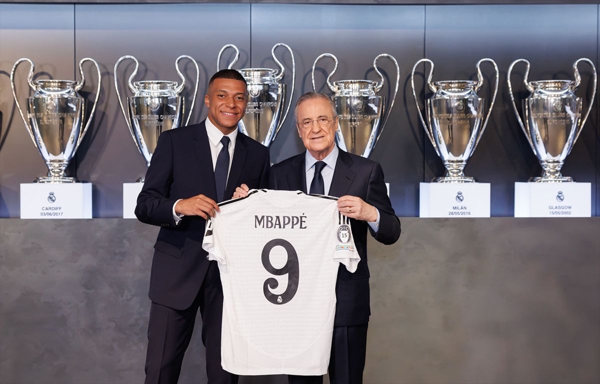 "#WelcomeMbappé" (Dobro došao, Mbappe) objavio je klub na X, dodajući da je i zdravstveni pregled 25-godišnjaka također završen.