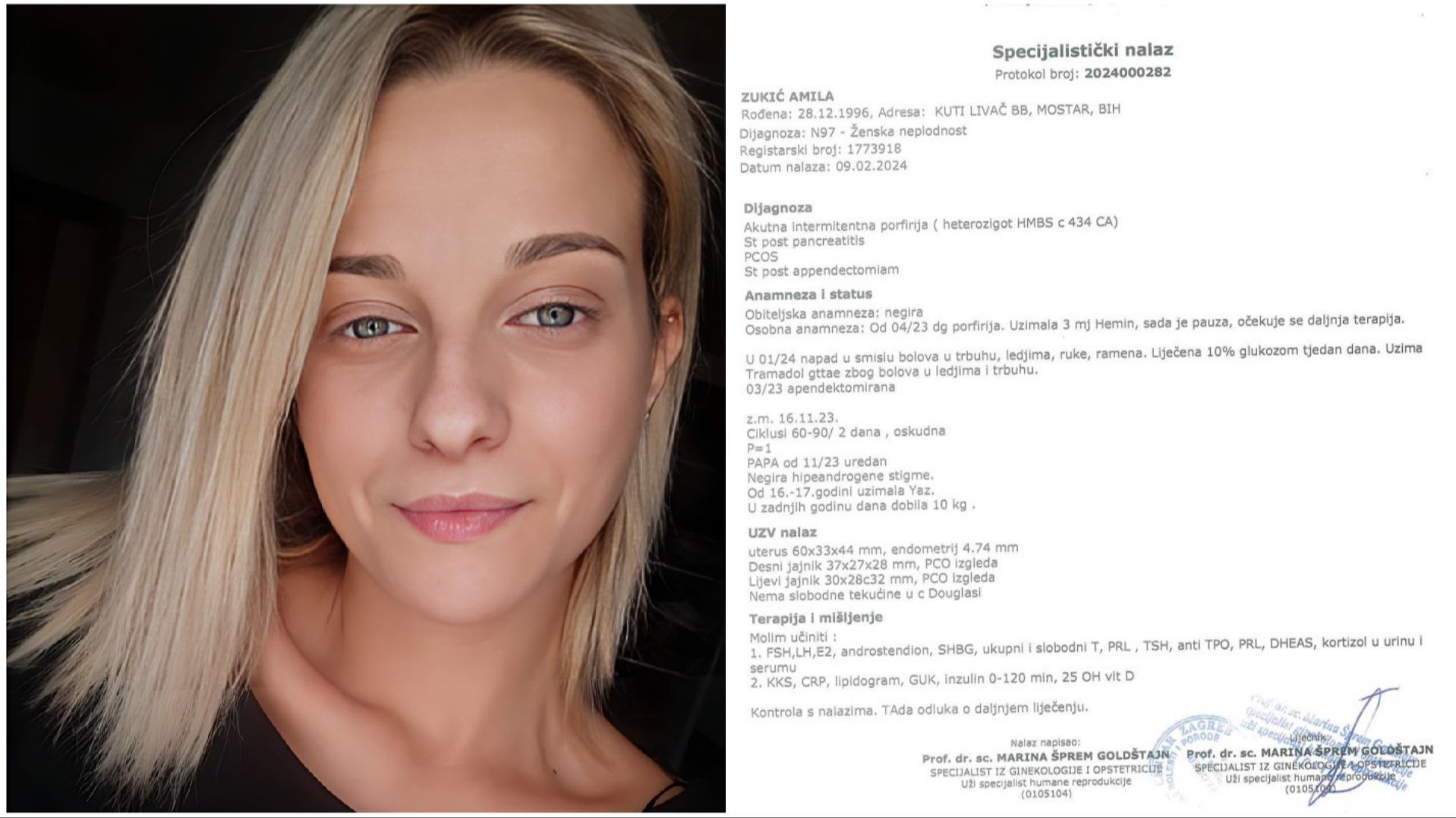 Živim s roditeljima koji su mi u ovim teškim danima najveća podrška. Imam dijagnozu akutne intermitentne porfirije