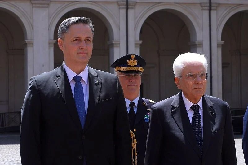 Riječ je o prvoj zvaničnoj posjeti Italiji predsjedavajućeg Predsjedništva BiH nakon sedamnaest godina