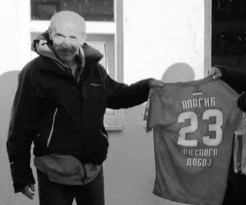 Od preminulih Alagića oprostio se i Fudbalski klub Sloga iz Doboja