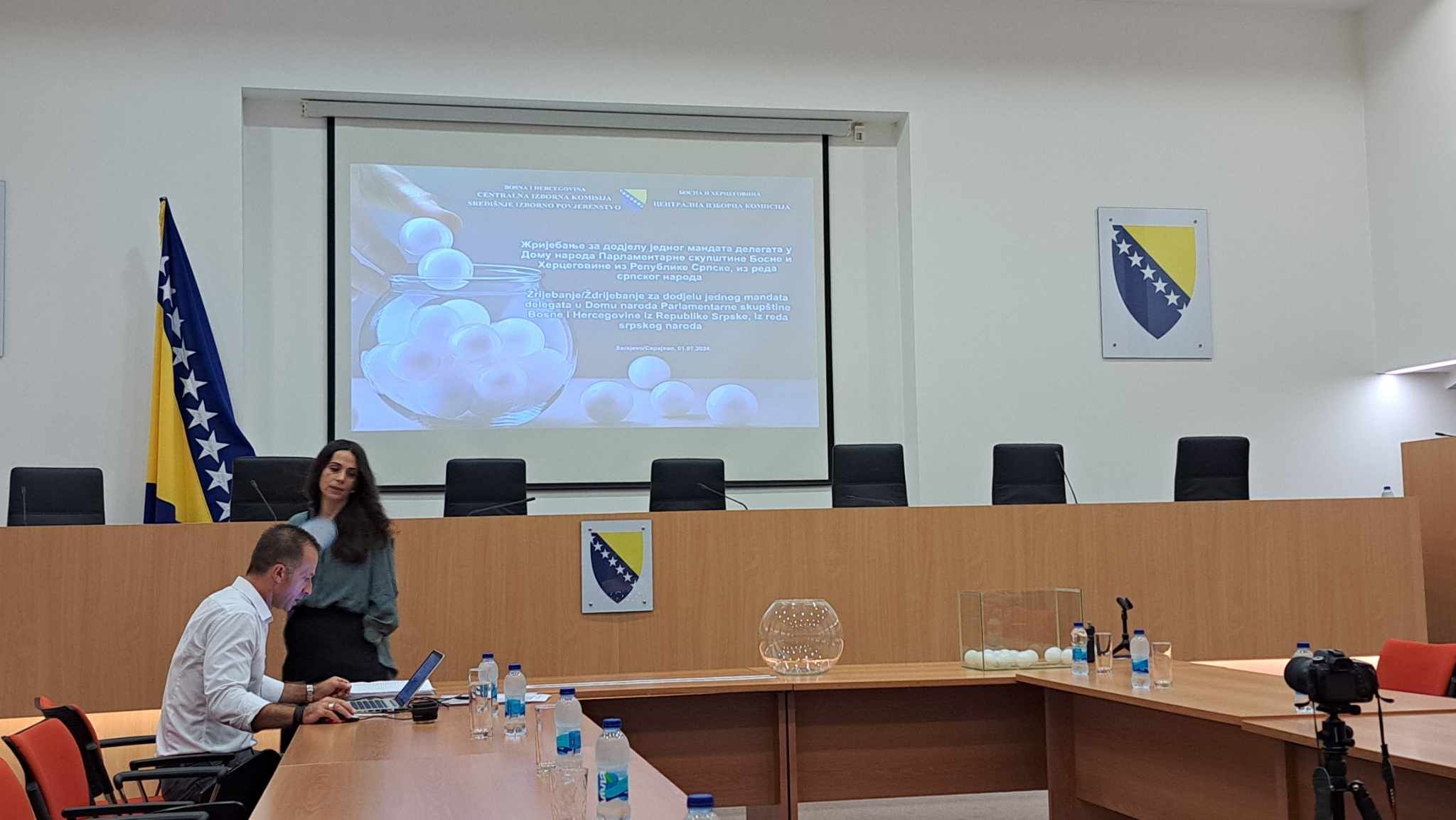 Ovo je konačna odluka nakon što je obavljeno žrijebanje u prostorijama Centralne izborne komisije Bosne i Hercegovine u Sarajevu