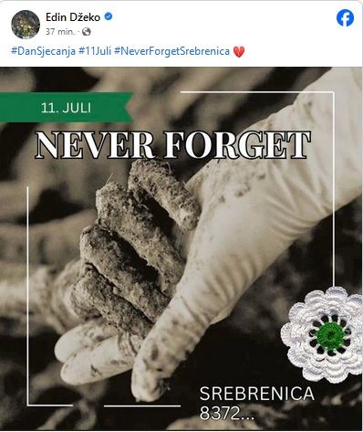 Prije 29 godina na području Srebrenice, zaštićene zone UN-a, počinjen je genocid nad Bošnjacima 