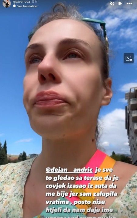 Influenserica napadnuta u Podgorici: Počela sam da snimam storije od straha da me ne udari