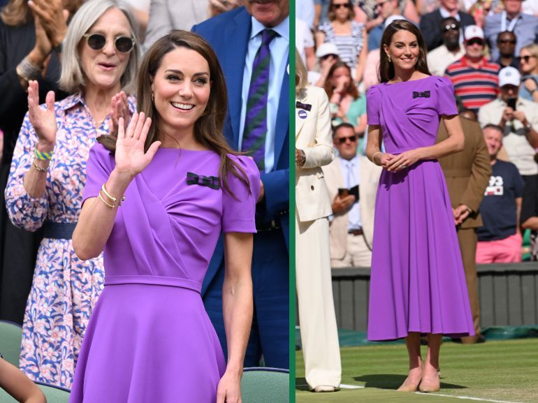 Tajna ljubičaste haljine Kate Middleton: Evo šta je željela poručiti