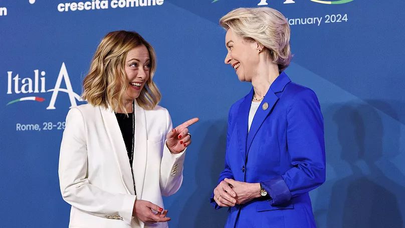 Melonini saveznici jasno su dali do znanja da će njihova podrška ovisiti o tome hoće li im Von der Leyen dati moćnu poziciju u Evropskoj komisiji novog izgleda.