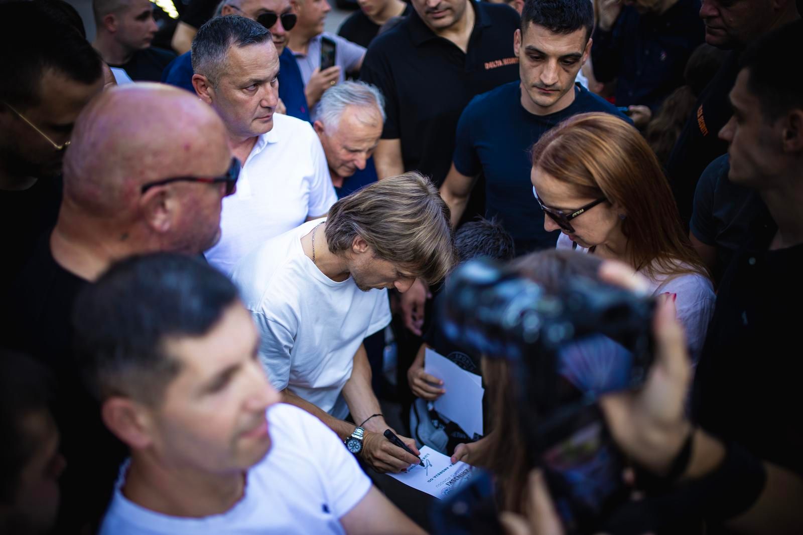Modrić je stigao u Mostar na premijeru dokumentarnog filma o Zrinjskom