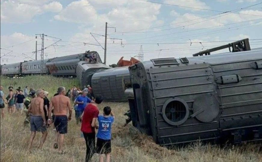 Na društvenim mrežama svjedoci objavljuju snimke s mjesta nesreće koje izgledaju zaista zastrašujuće