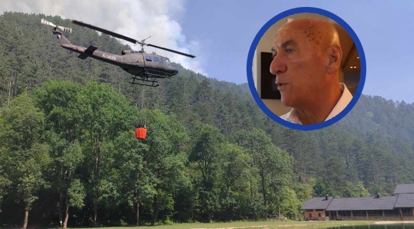 Helikopteri gase jer se ne može kopnom, očekujemo da će uskoro biti sanirano, kaže Ajkunić