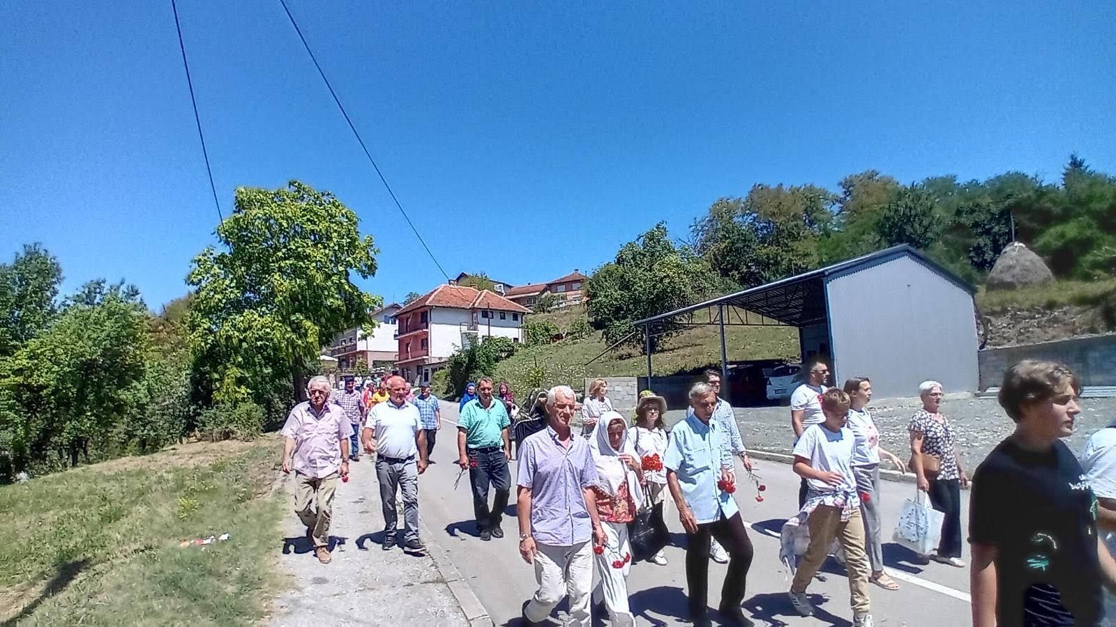 Muftija goraždanski Remzija-ef. Pitić poručio je okupljenim da je "čovjek čovjekom time što se sjeća"