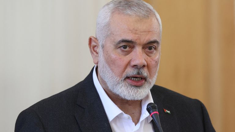 U saopćenju se navodi da je Haniyeh boravio u Teheranu radi učešća na ceremoniji inauguracije novoizabranog iranskog predsjednika Masuda Pezeshkiana.