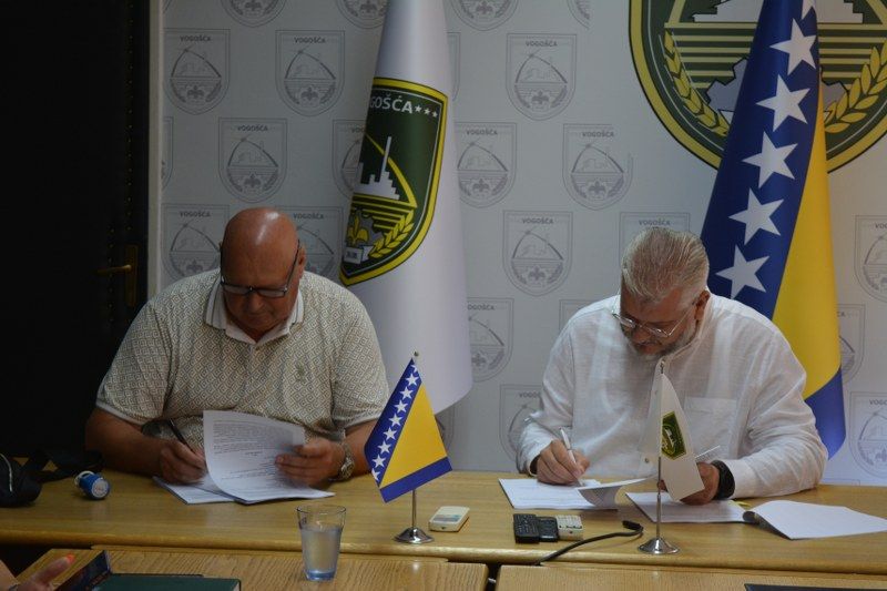 Vrijednost ugovorenih radova iznosi 499.451,39 KM                                         