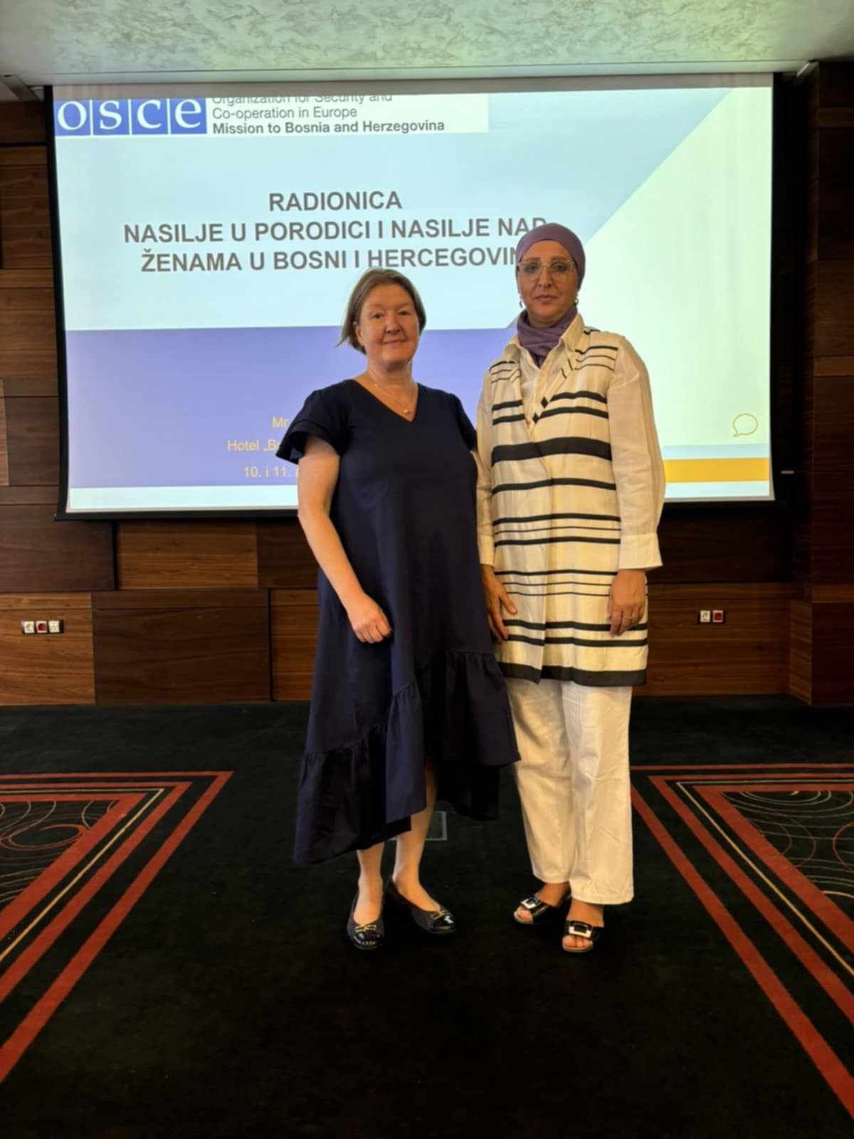 Članice organizacije Žene SDA BiH na radionici o temi rodno zasnovanog nasilja u BiH