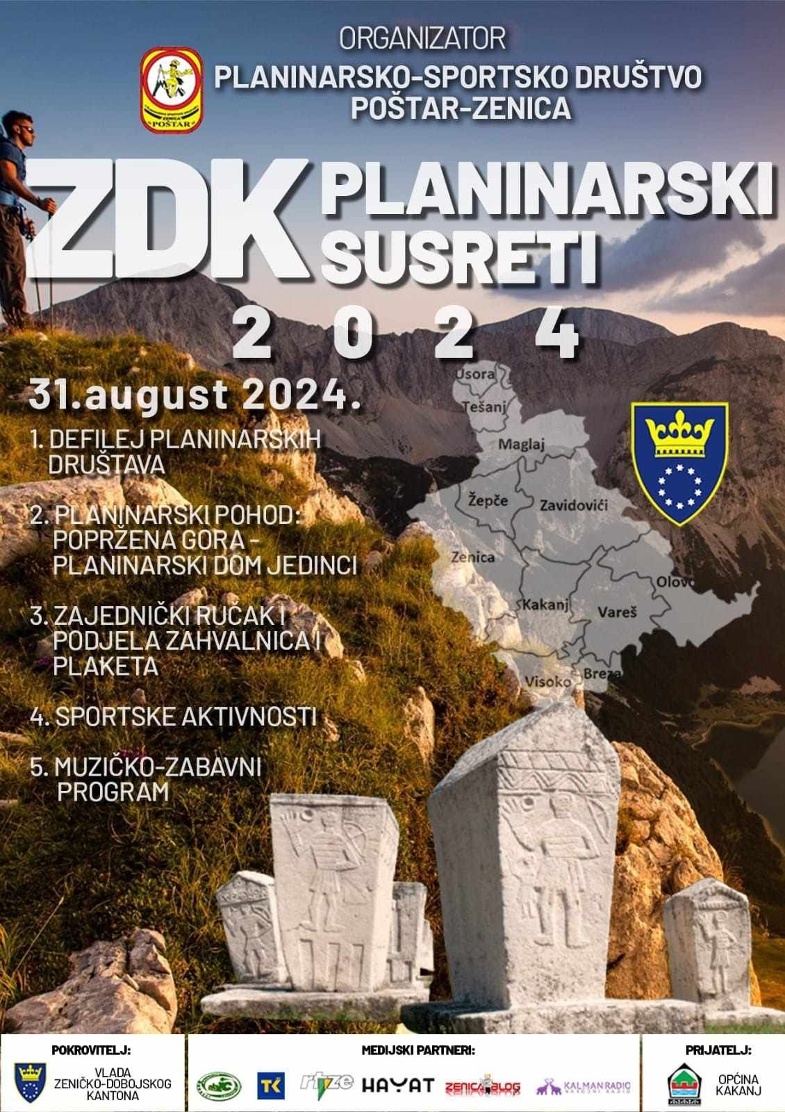 Dan za planinare: Ove subote održava se manifestacija 'ZDK planinarski susreti 2024'