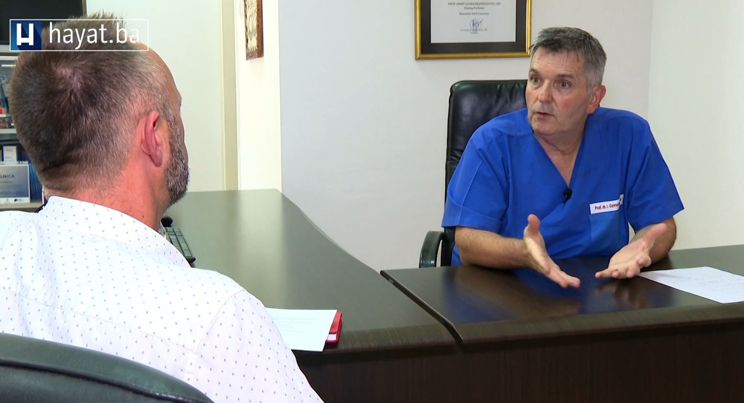 Prof. Gavrankapetanović u 'Vijestima u 7' Hayat TV iskazao je zabrinutost za ovu ustanovu, pacijente i cjelokupan zdravstveni sistem