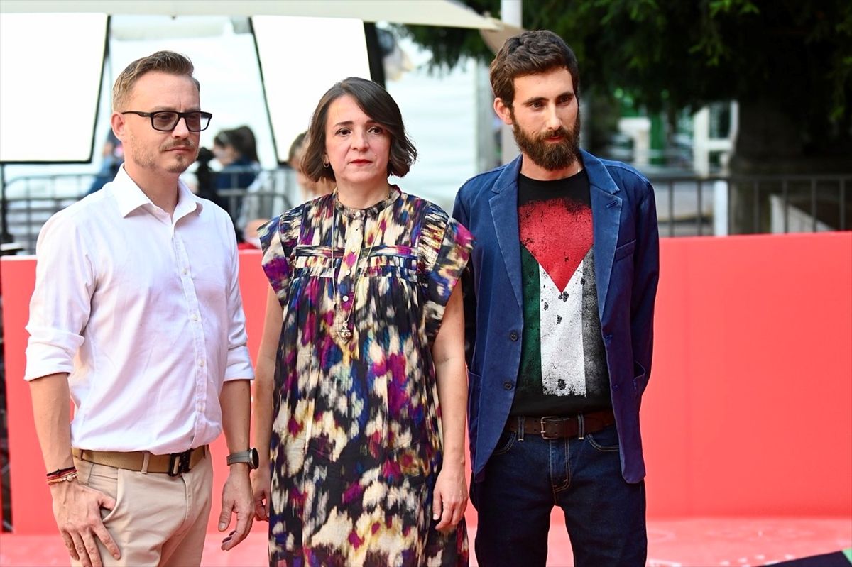 Podrška Palestini na crvenom tepihu Sarajevo Film Festivala