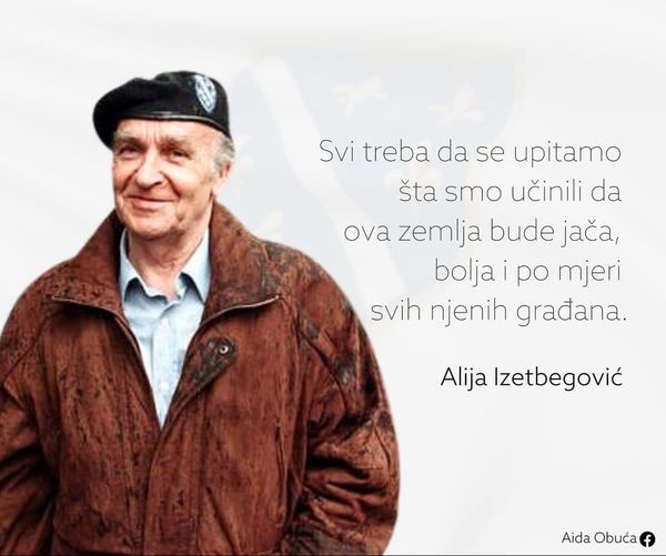 Obuća uz godišnjicu rođenja rahmetli Izetbegovića: Predsjedniče, neka Vam je vječni rahmet