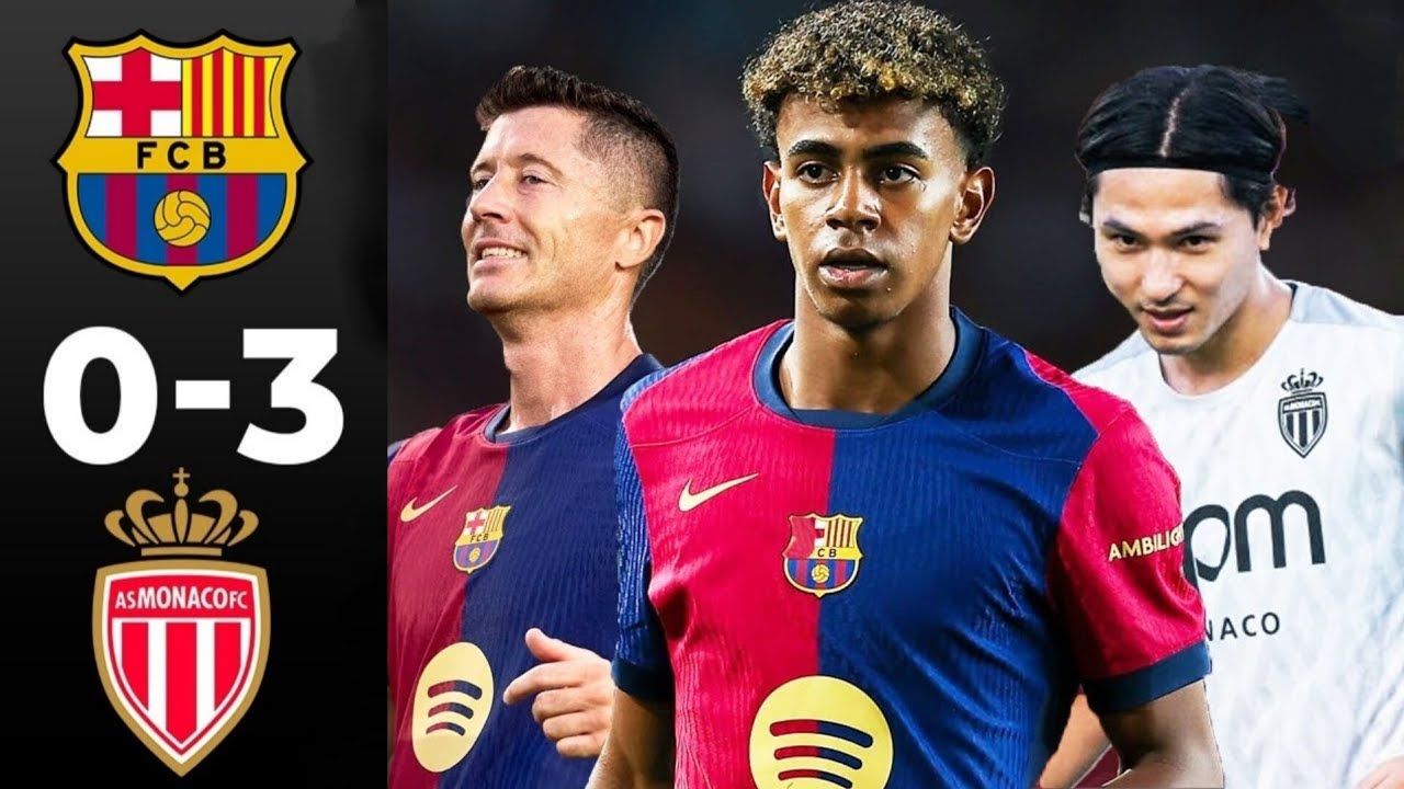 Težak poraz Barcelone uoči starta nove sezone Primera lige od Monaca