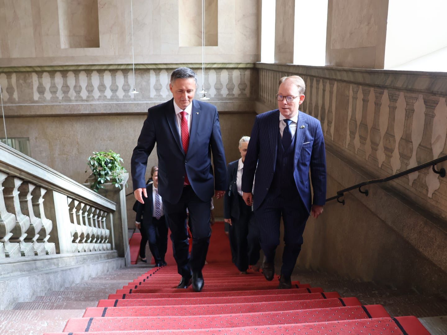Bećirović se zahvalio Švedskoj na pomoći BiH i podršci prilikom usvajanja Rezolucije