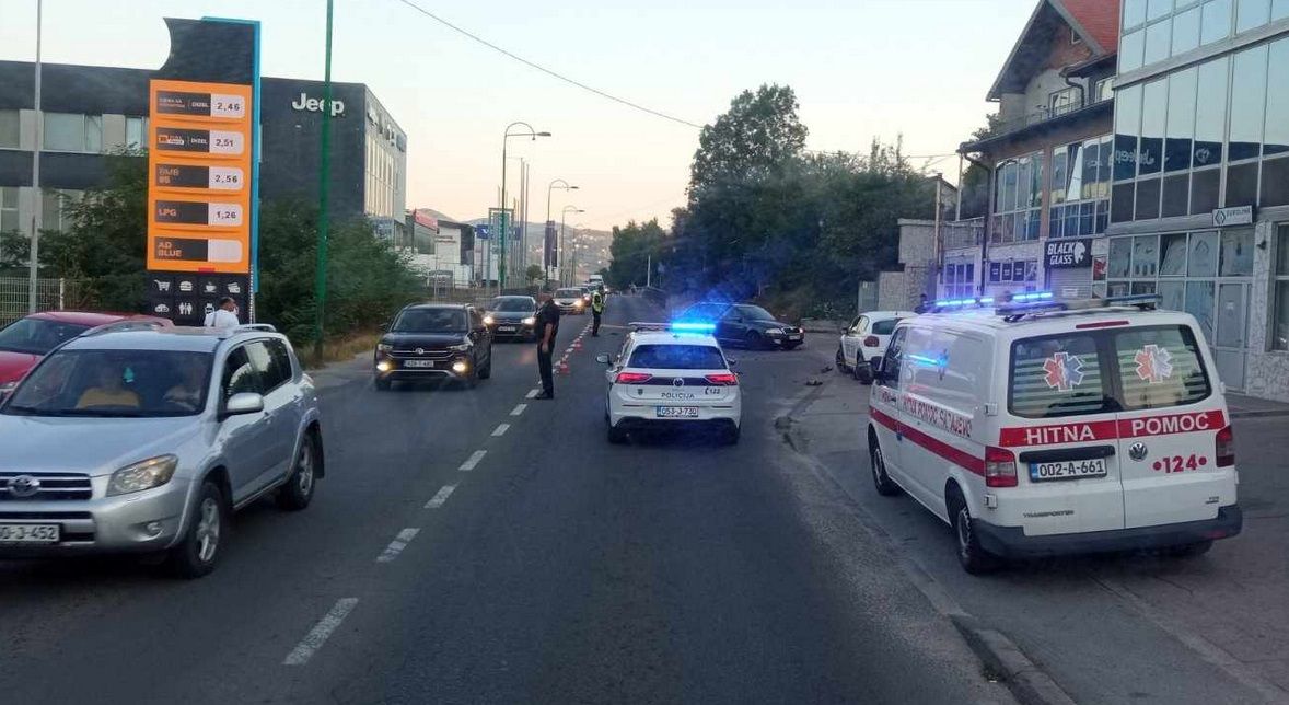 Saobraćaj se zbog uviđaja odvija otežano                                 
