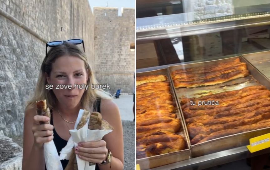 Lada Kušec Deči, na društvenim mrežama poznata kao S.Lada.K podijelila je sa svojim pratiocima snimak u kojem je probala, kako je rekla, "najskuplji burek na svijetu".