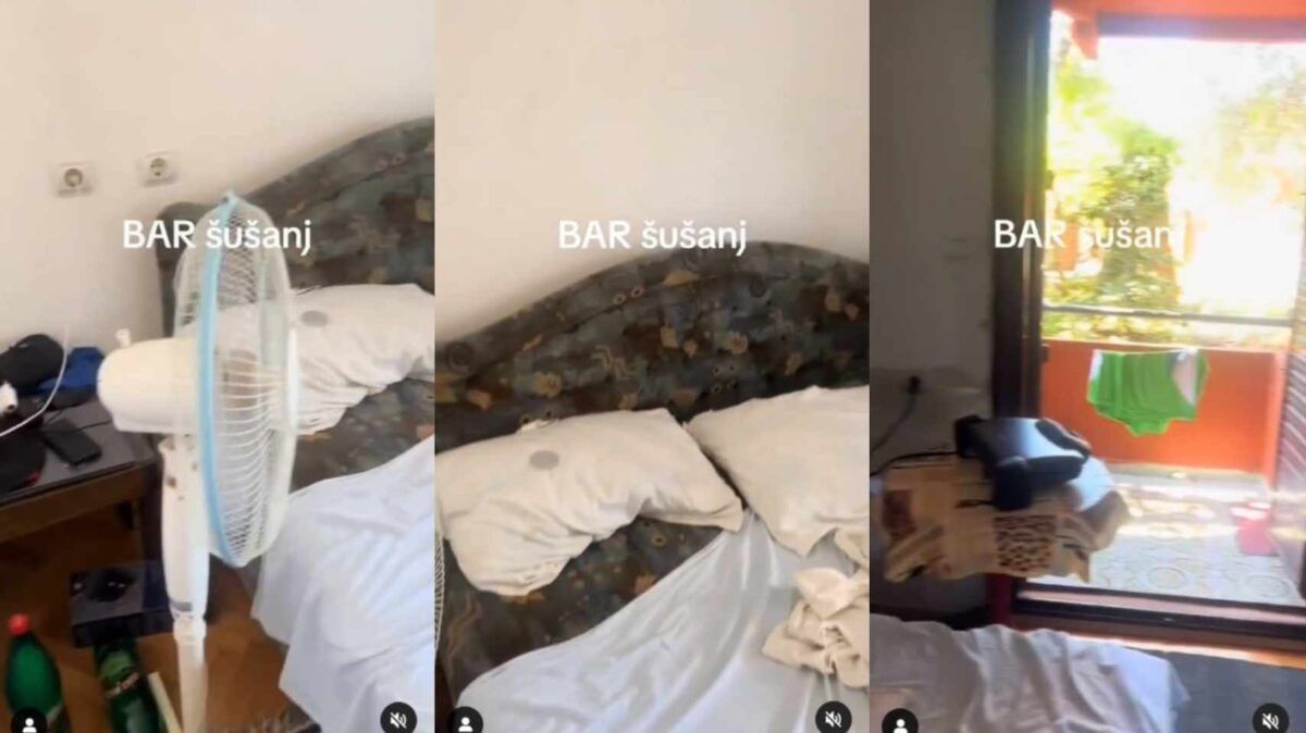 Njegov snimak podijeljen je na Instagram stranici 122_mne, a nezadovoljni član grupe tvrdi da ga je u Šušnju dočekalo teško razočaranje