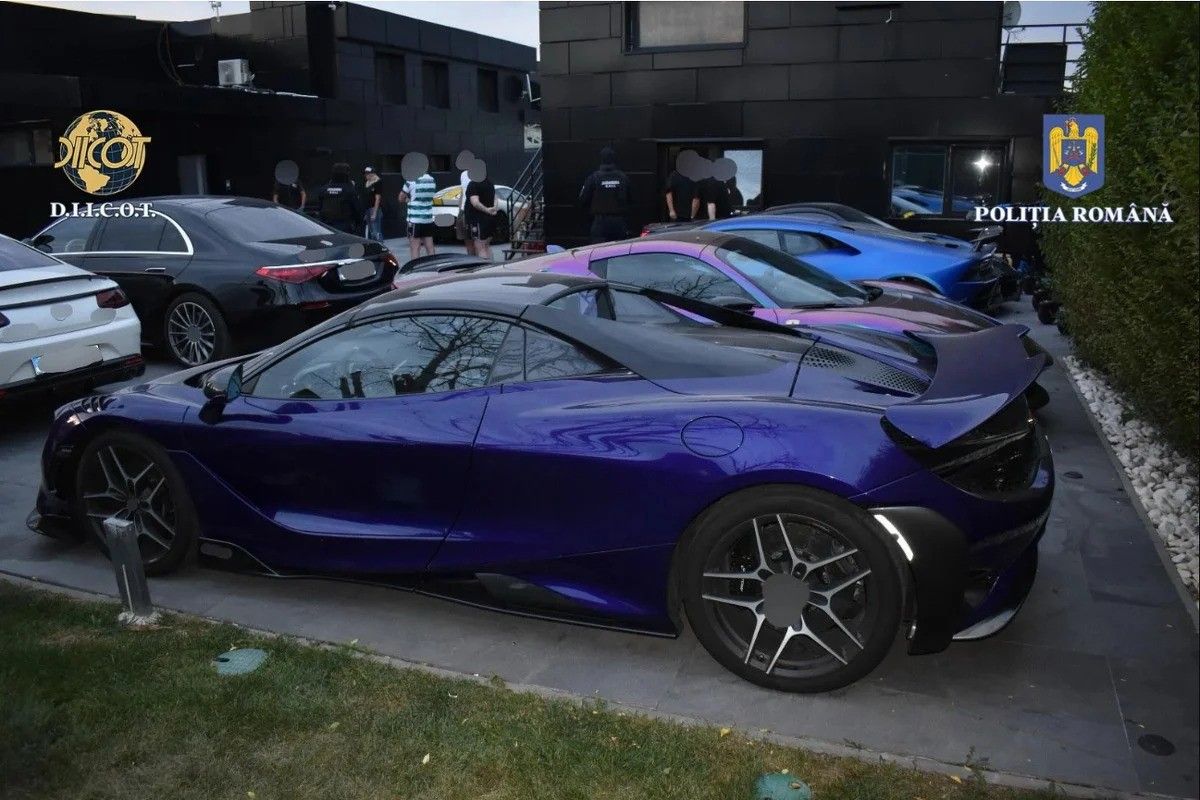 Policija objavila fotografije automobila zaplijenjenih u akciji protiv Andrew Tatea