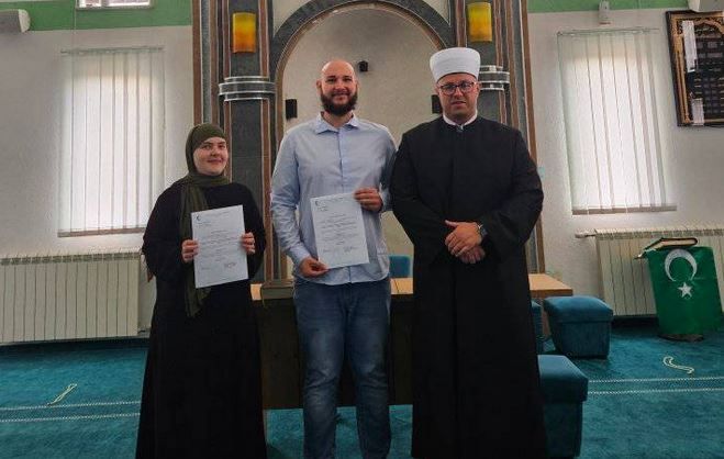 Svečanost je upriličena u džamiji u Horozovićima