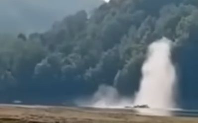 Helikopter Oružanih snaga BiH je trenutno u potpunosti pod vodom