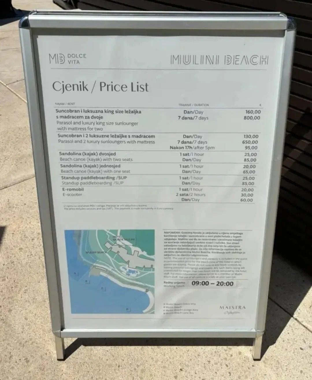 Trebate polovinu najniže plate u FBiH da iznajmite suncobran i ležaljku na Jadranu