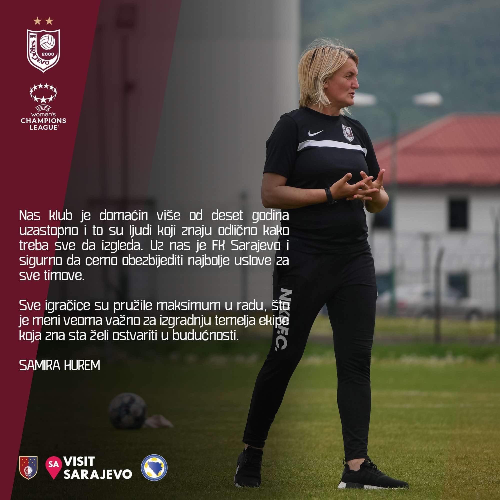 Liga prvaka u Sarajevu: Samira Hurem otkriva planove i očekivanja!