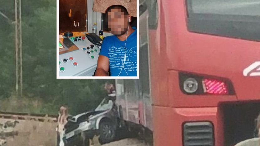 Voz je uništio automobil, a za vozača i djecu nije bilo spasa.