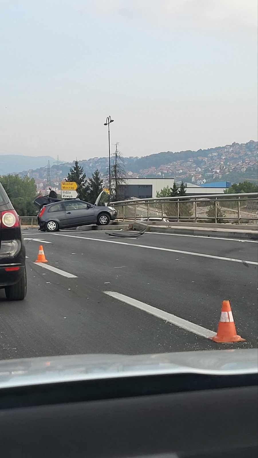 Stravične fotografije sa mjesta nesreće u Sarajevu!