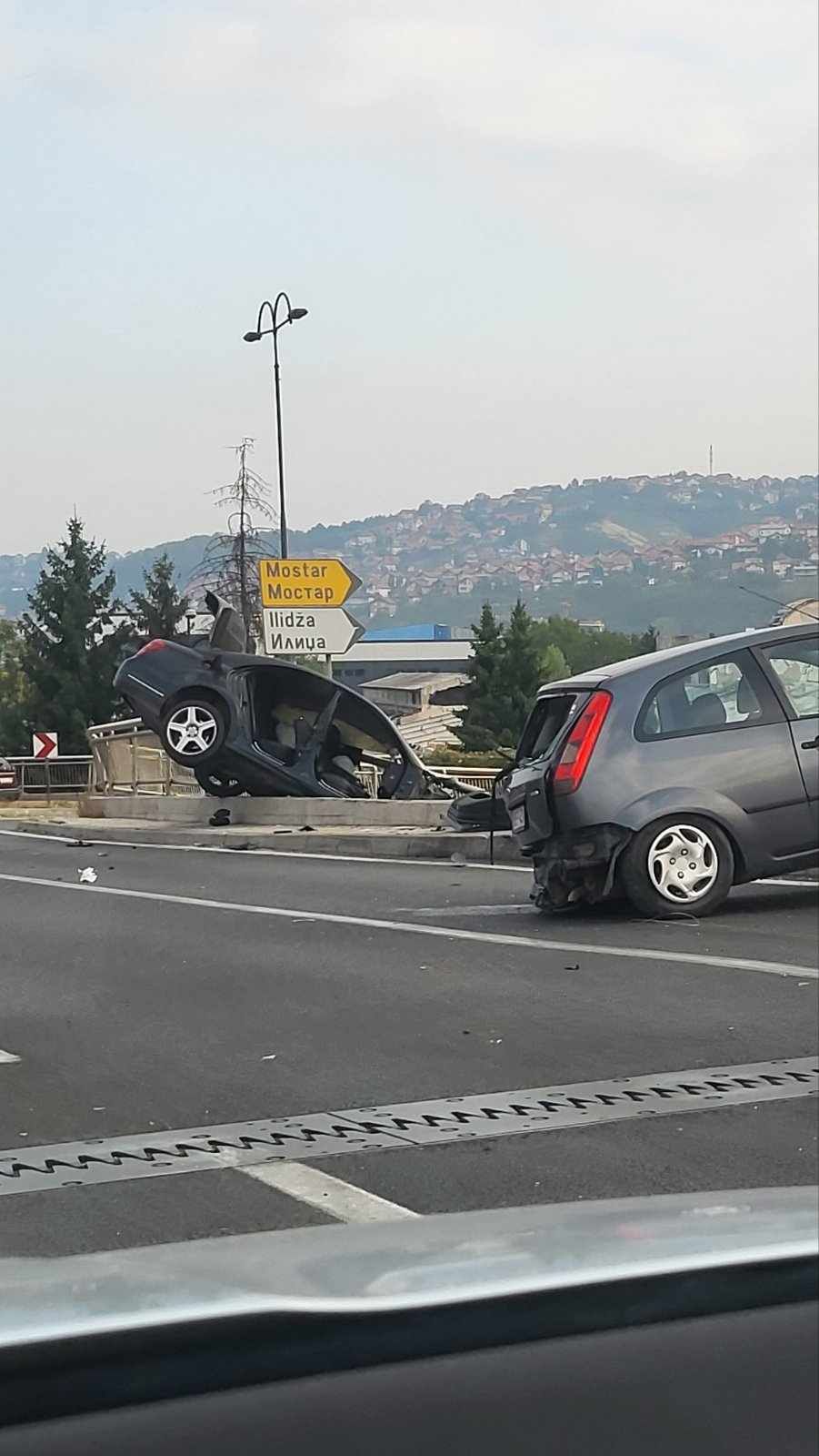 Stravične fotografije sa mjesta nesreće u Sarajevu!