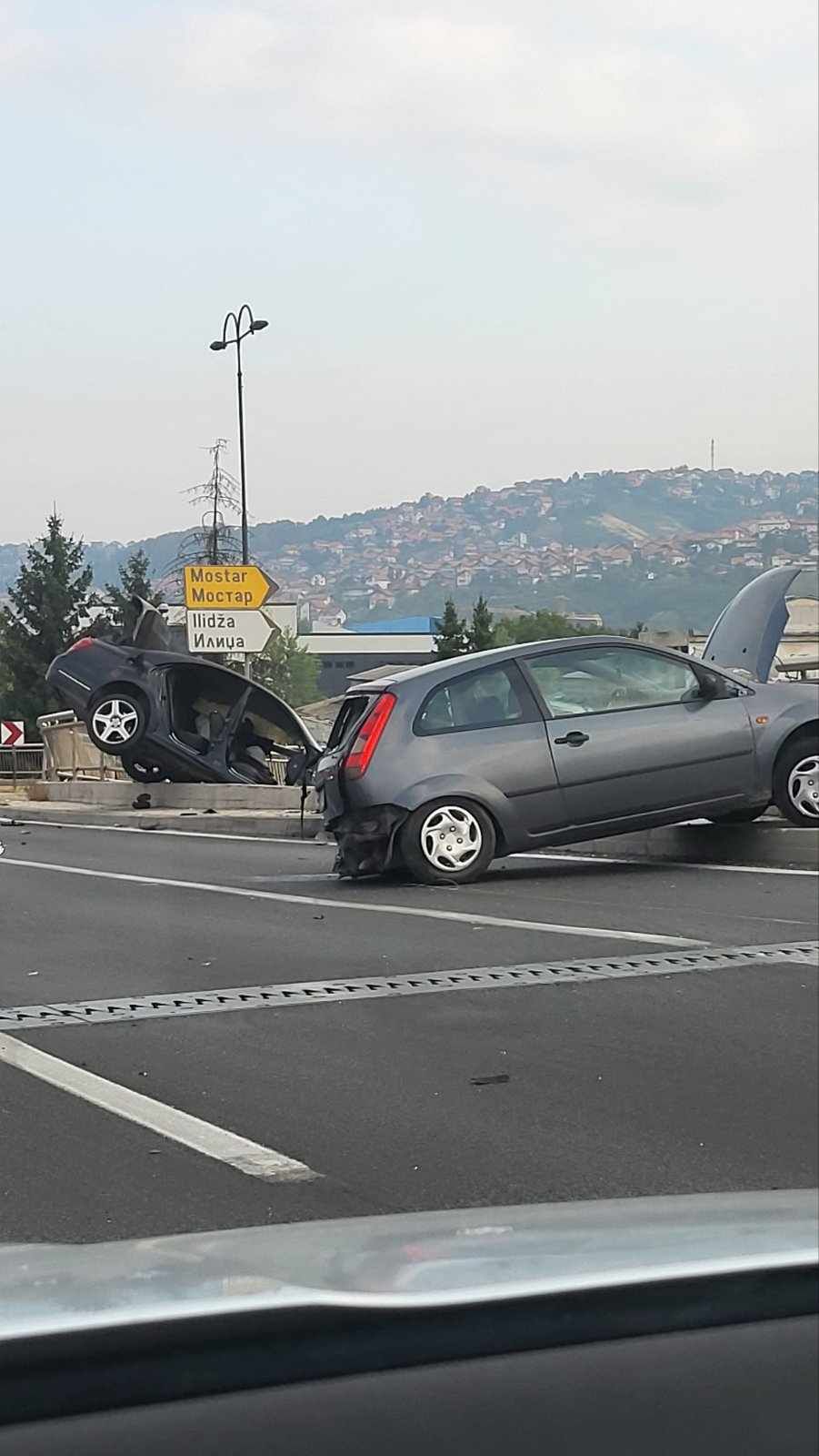 Stravične fotografije sa mjesta nesreće u Sarajevu!