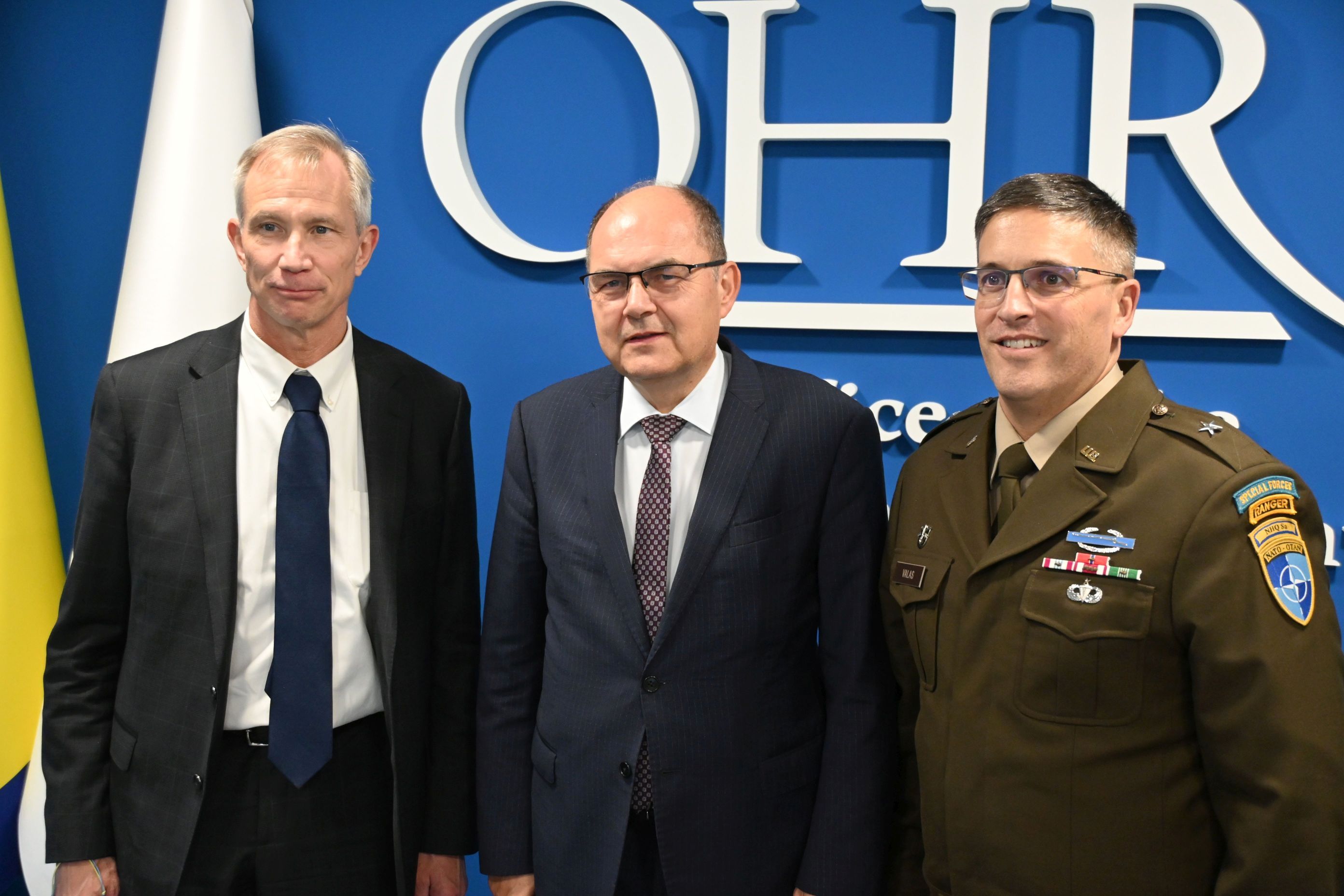 Visoki predstavnik je zahvalio NATO-u na čvrstoj posvećenosti suverenitetu i teritorijalnom integritetu BiH