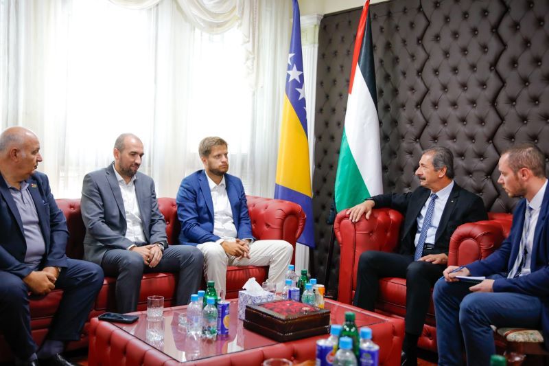 Načelnik Čengić je naglasio da nakon humanitarne pomoći, pružamo pomoć u širenju informacija i kulturnoj promociji narodu Palestine