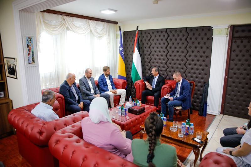 Ugovor o sufinansiranju projekta 'Bosna i Palestina:Most razumijevanja i solidarnosti'