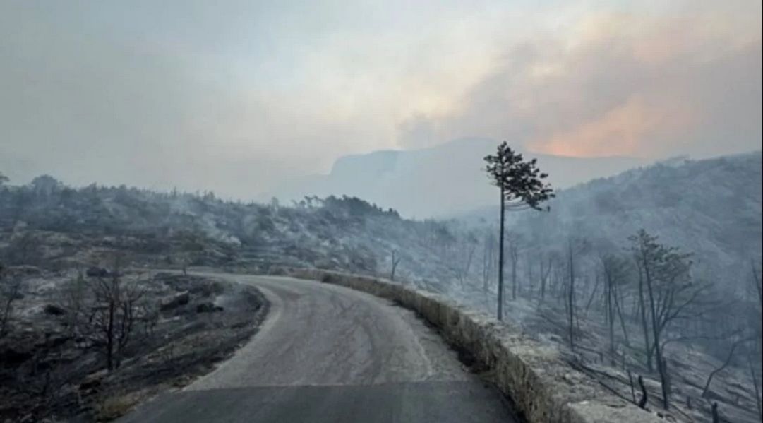 Vatrogasci pokušavaju ovaj požar da ugase od utorka navečer               