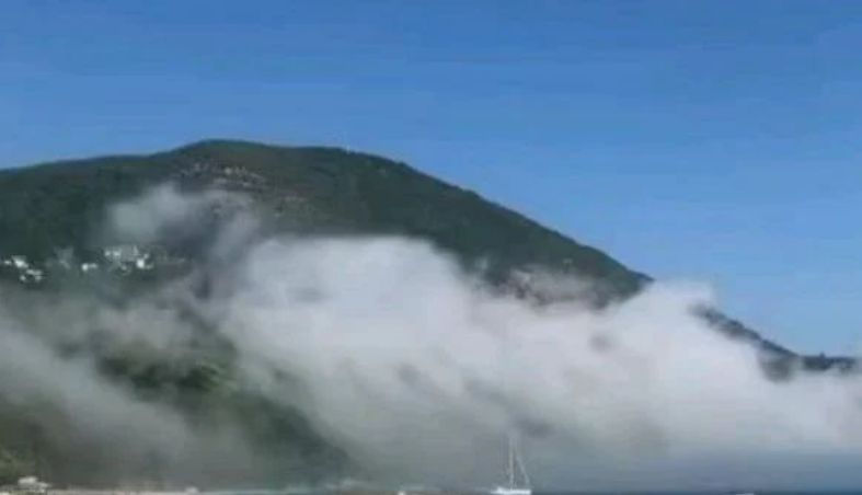 Misteriozna magla koja se pojavila prije dva dana podigla je paniku među turistima na crnogorskom primorju