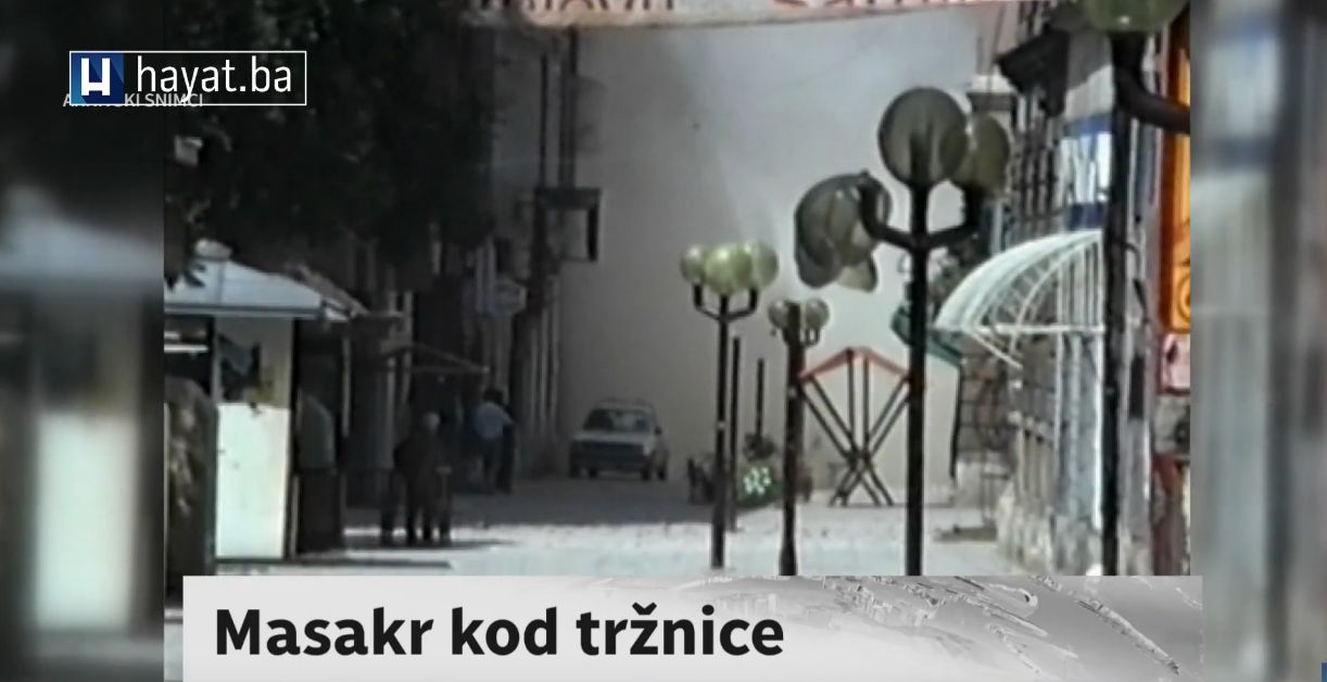 U trenu je od jedne granate ispaljene s položaja Vojske RS-a na Trebeviću ubijeno 43 Sarajlija, a 84 lakše i teže ranjeno