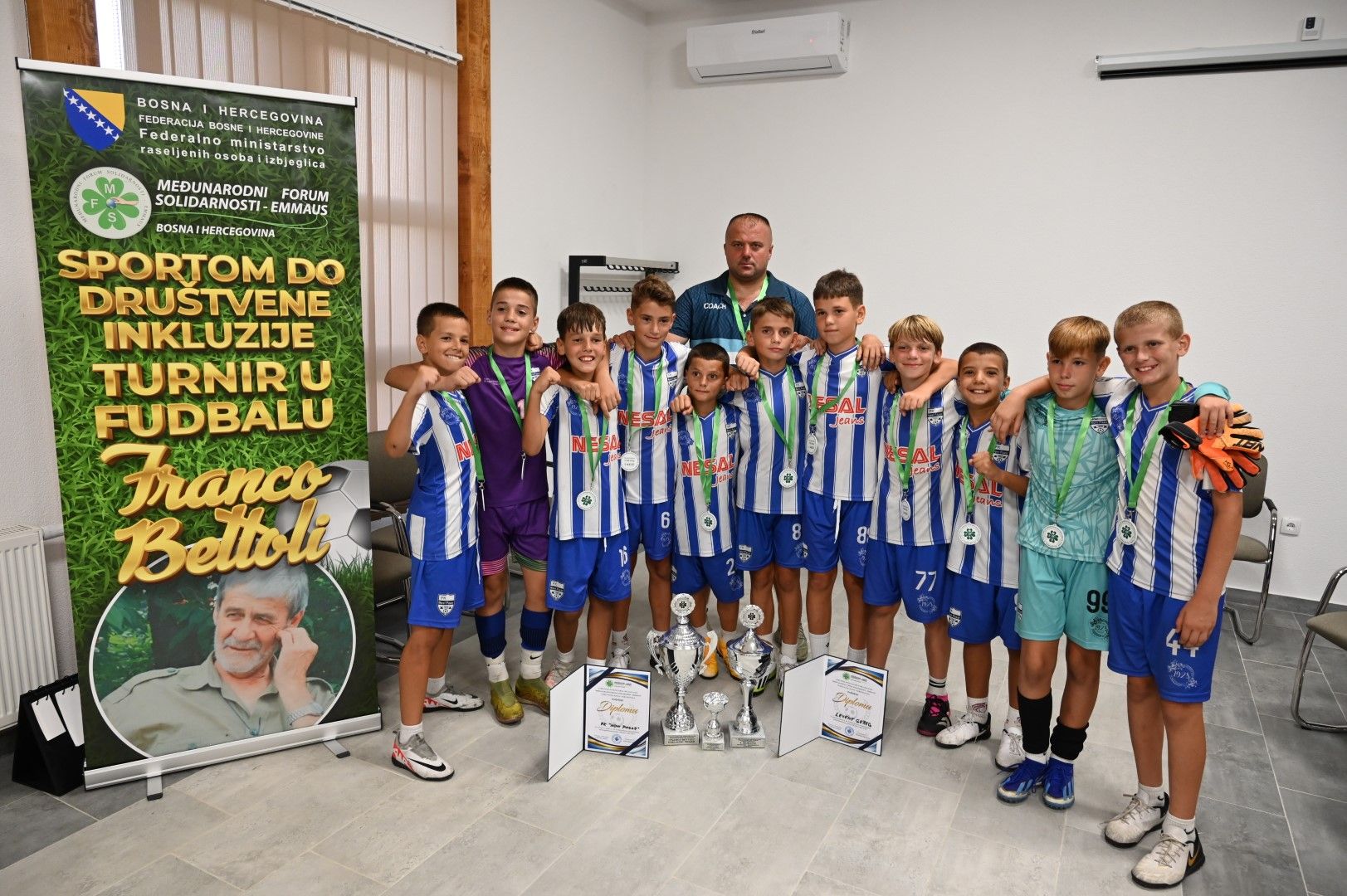 Pobjednički pehar osvojila ekipa FK “Novi Pazar”                                                                   
