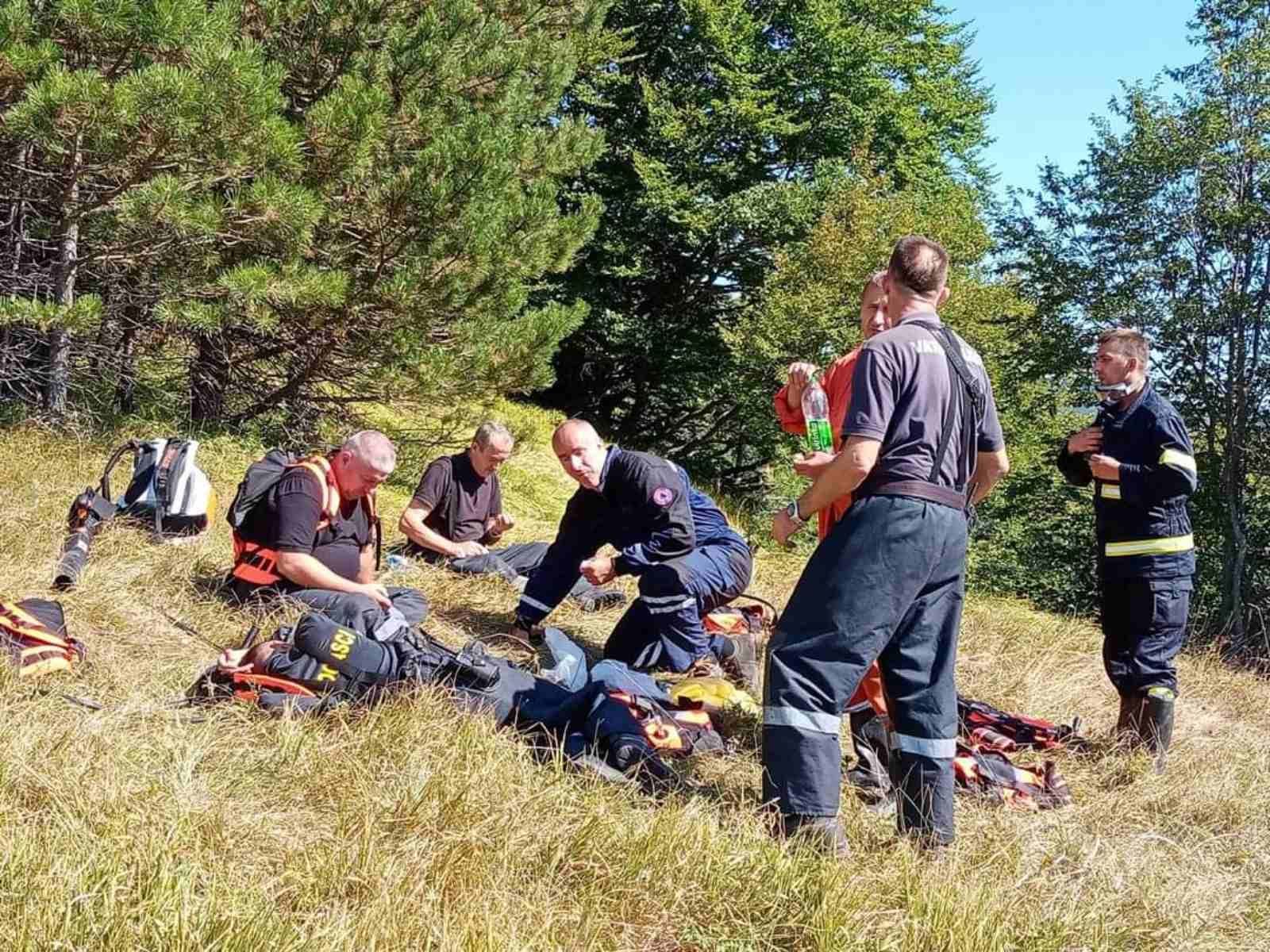 Očekujemo da već 5 ili pola 6 budemo raspoređeni kako bismo krenuli u likvidaciju požara, rekao nam je Imamović