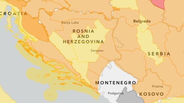 Ove prilike se očekuju danas u vremenskom intervalu od 13 do 19 sati
