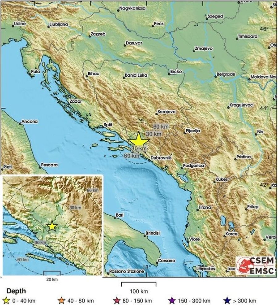 Podataka o eventualnoj materijalnoj šteti još uvijek nema