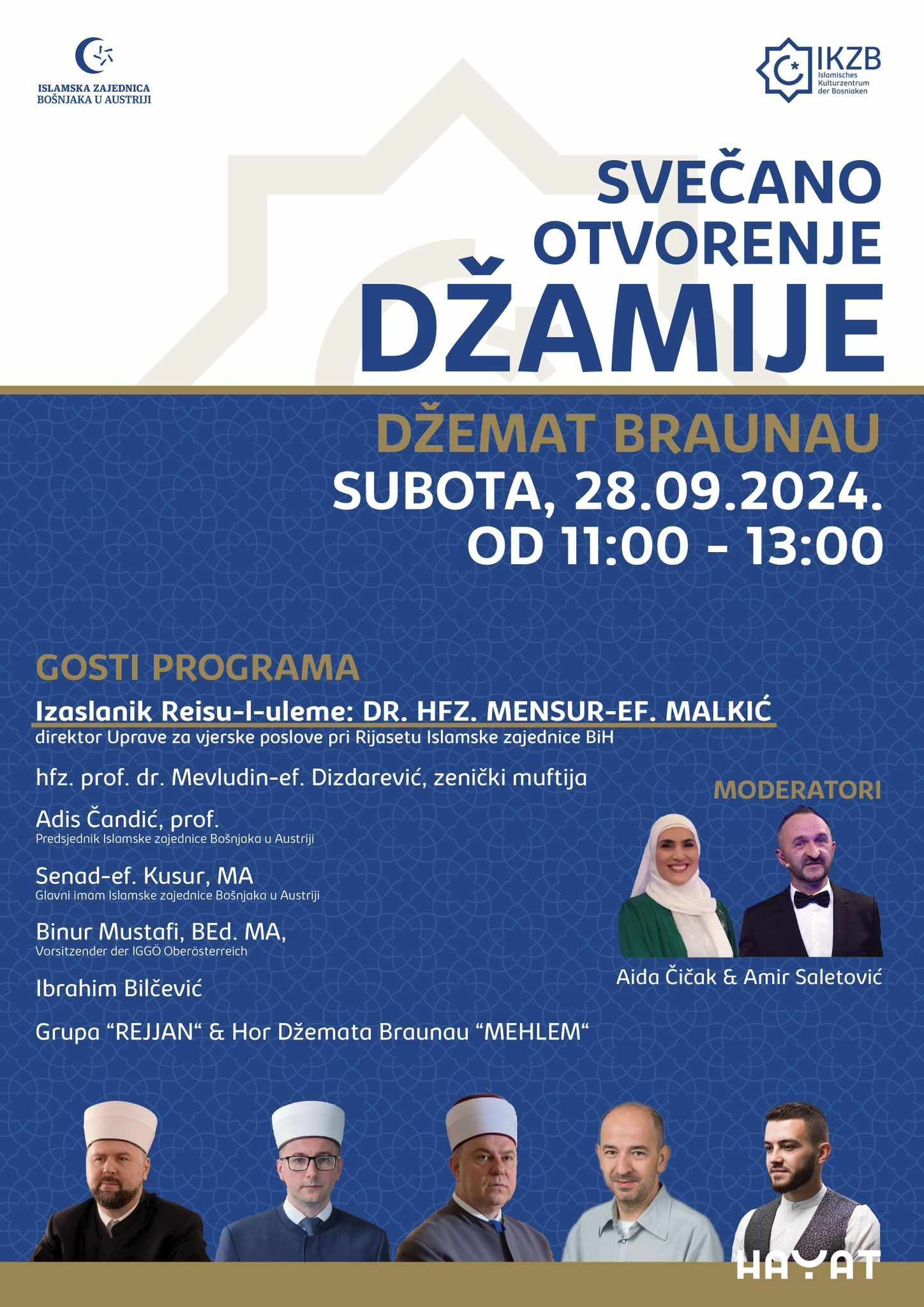 U džematu Braunau se otvara džamija: Dan prije Večer Kur'ana, mevluda i ilahija
